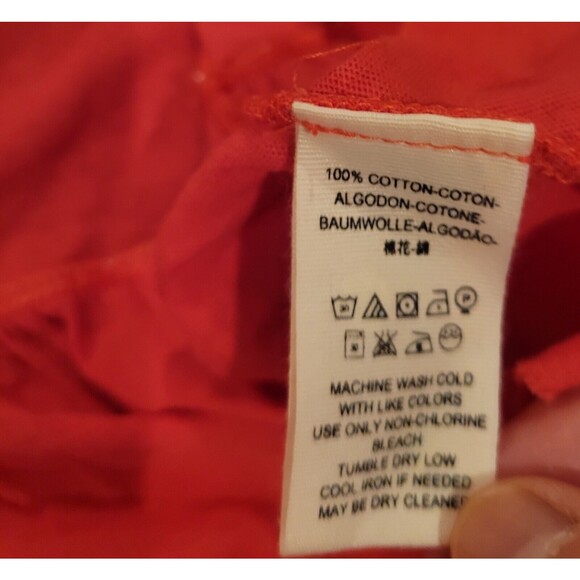 NWT Free People Women Heart of Mine Colorblock Top Shirt Burnt Orange Tan Large - Picture 9 of 9